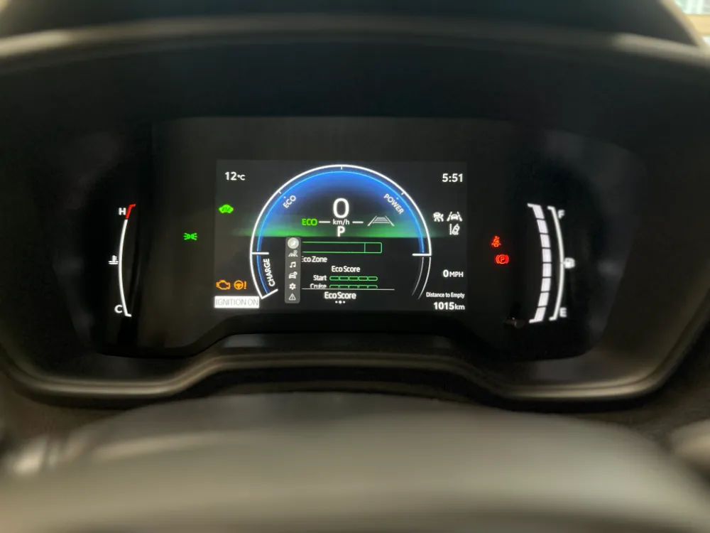 2023 toyota corolla hybrid le in black 13